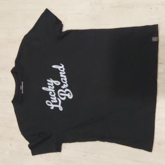 Lucky Brand T-shirt Black XL - Picture 3 of 10
